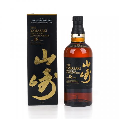 山崎 18年 金字黑标 No.1090259