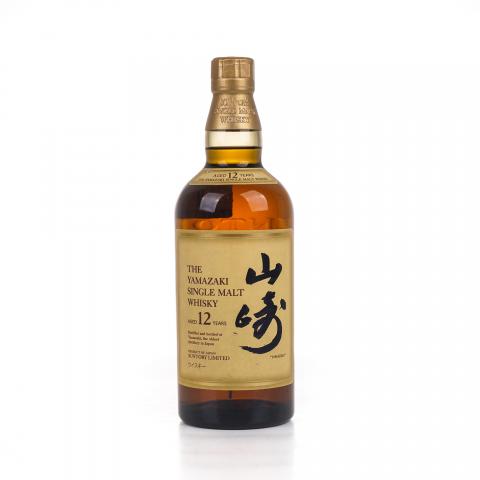 山崎 12年 Single Malt 金花盖