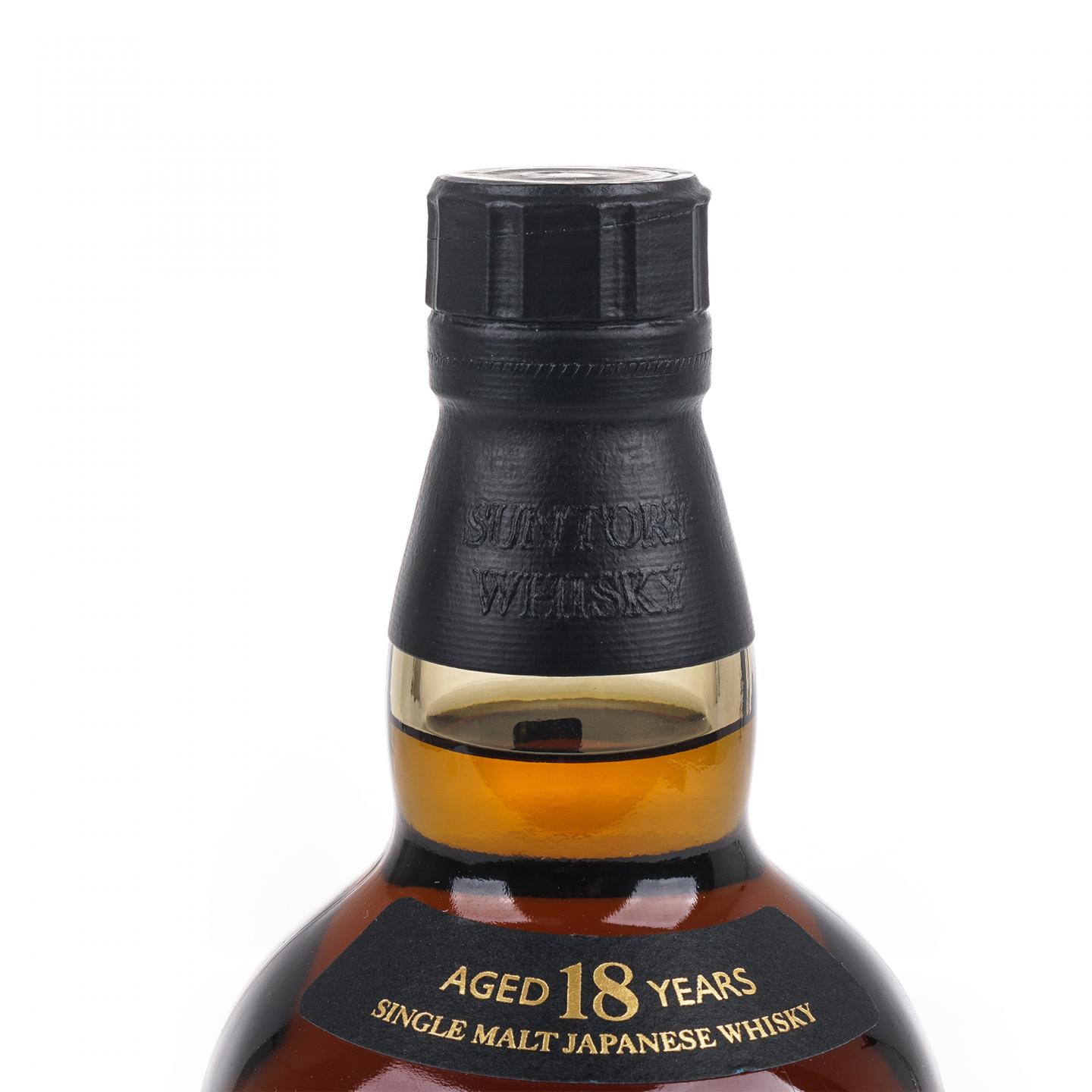 山崎 18年 金字黑标 single malt