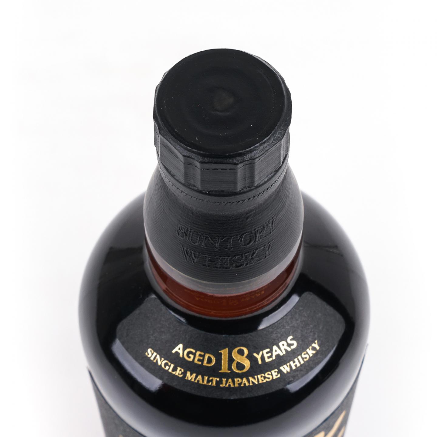 山崎 18年 金字黑标 single malt