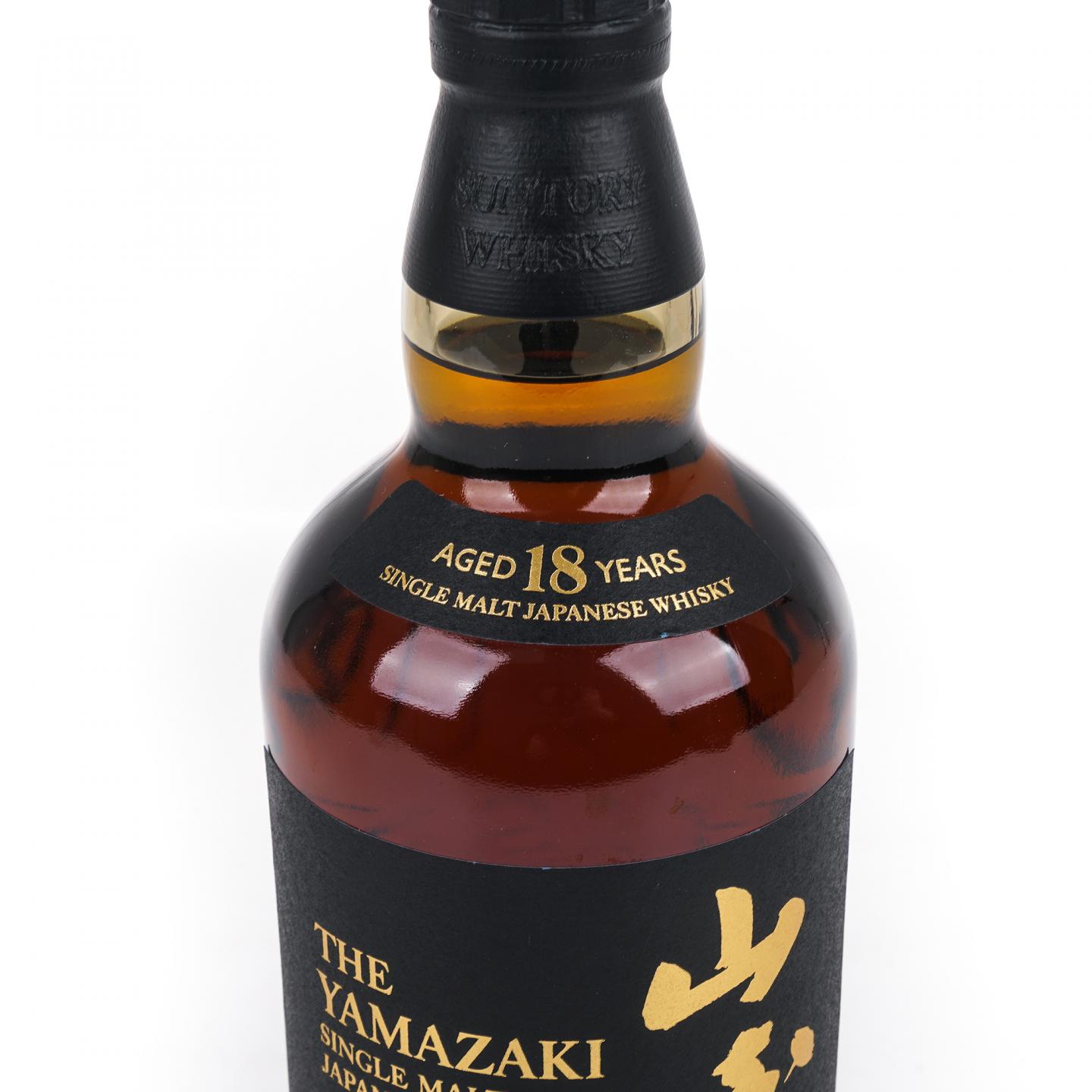 山崎 18年 金字黑标 single malt