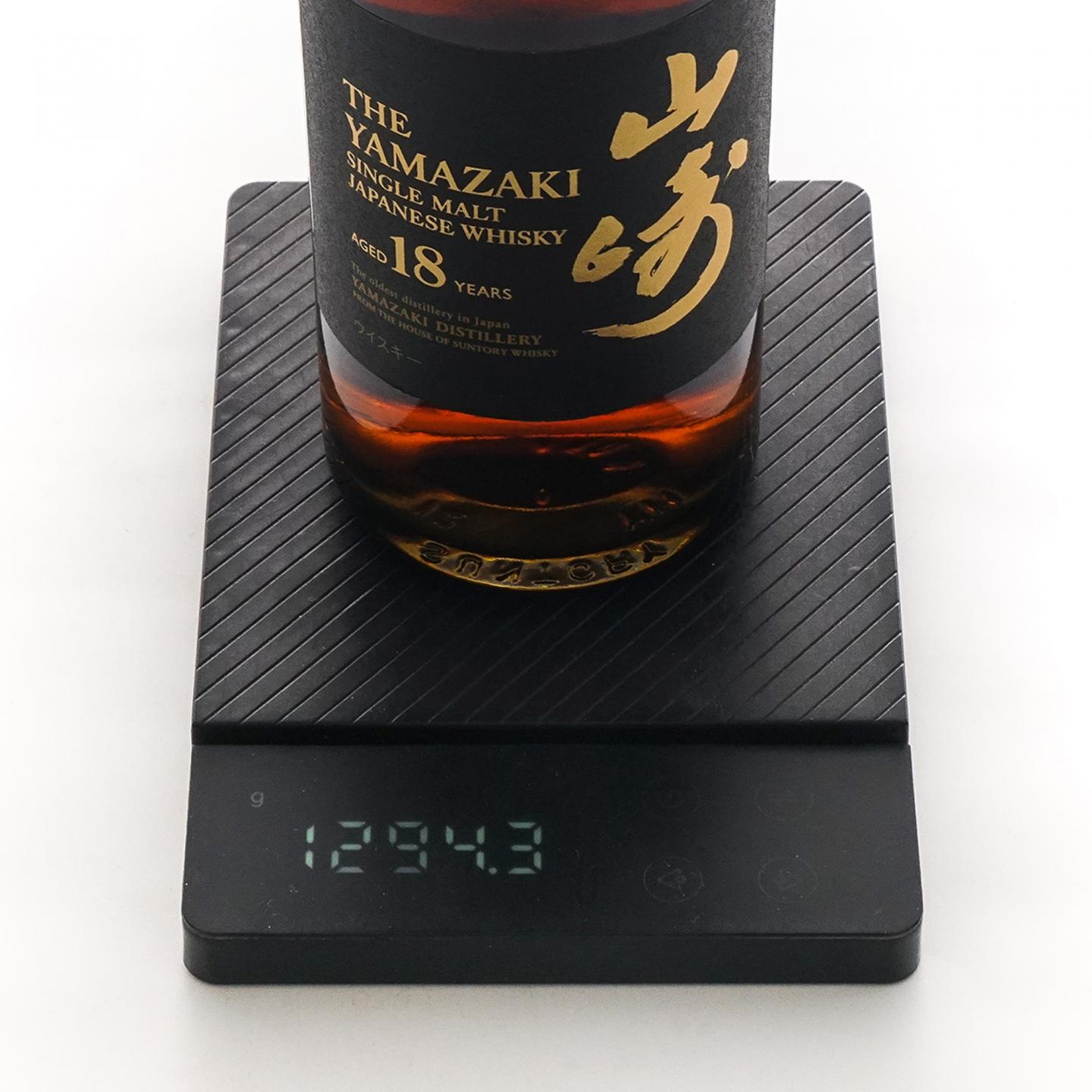 山崎 18年 金字黑标 single malt