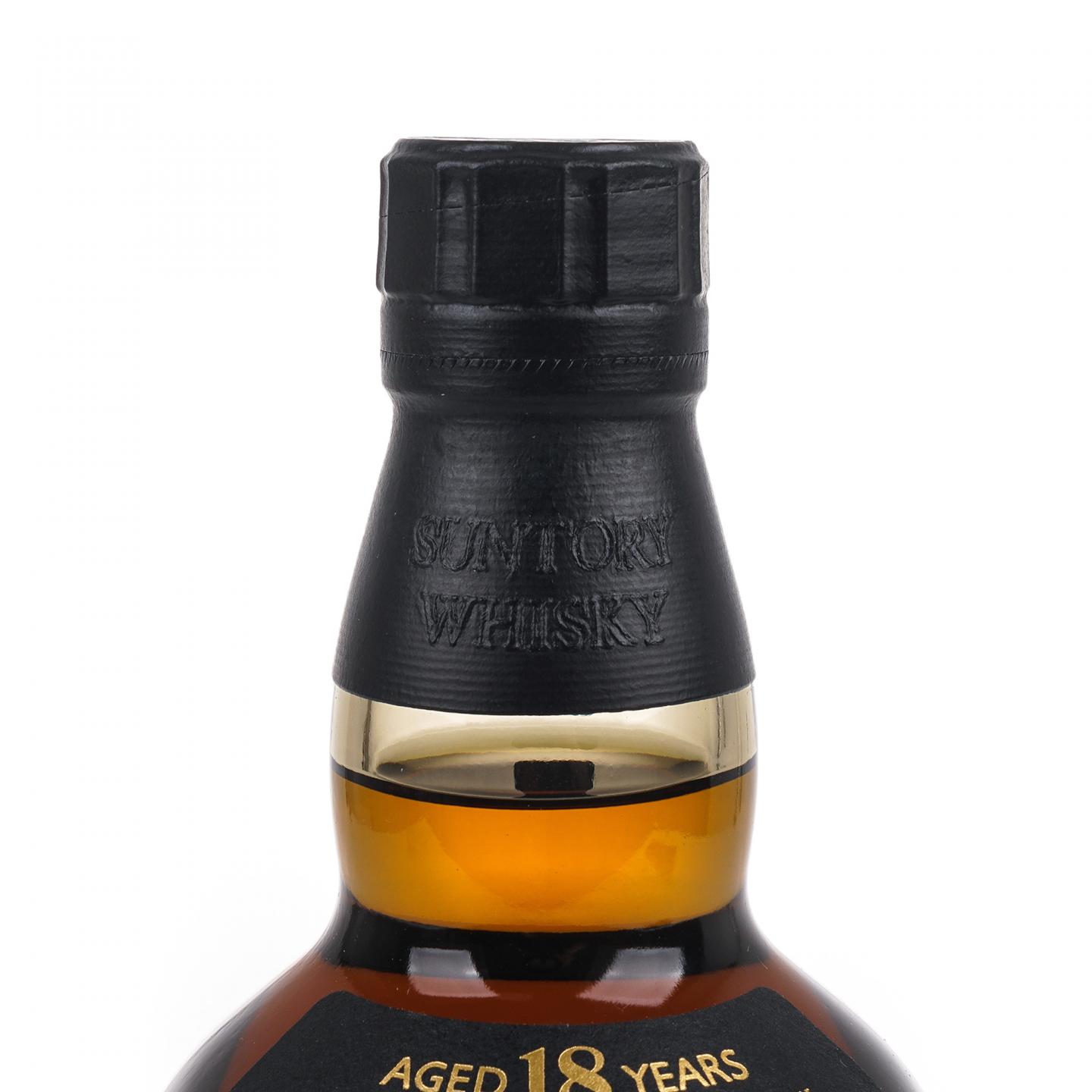 山崎 18年 金字黑标 single malt 700ml