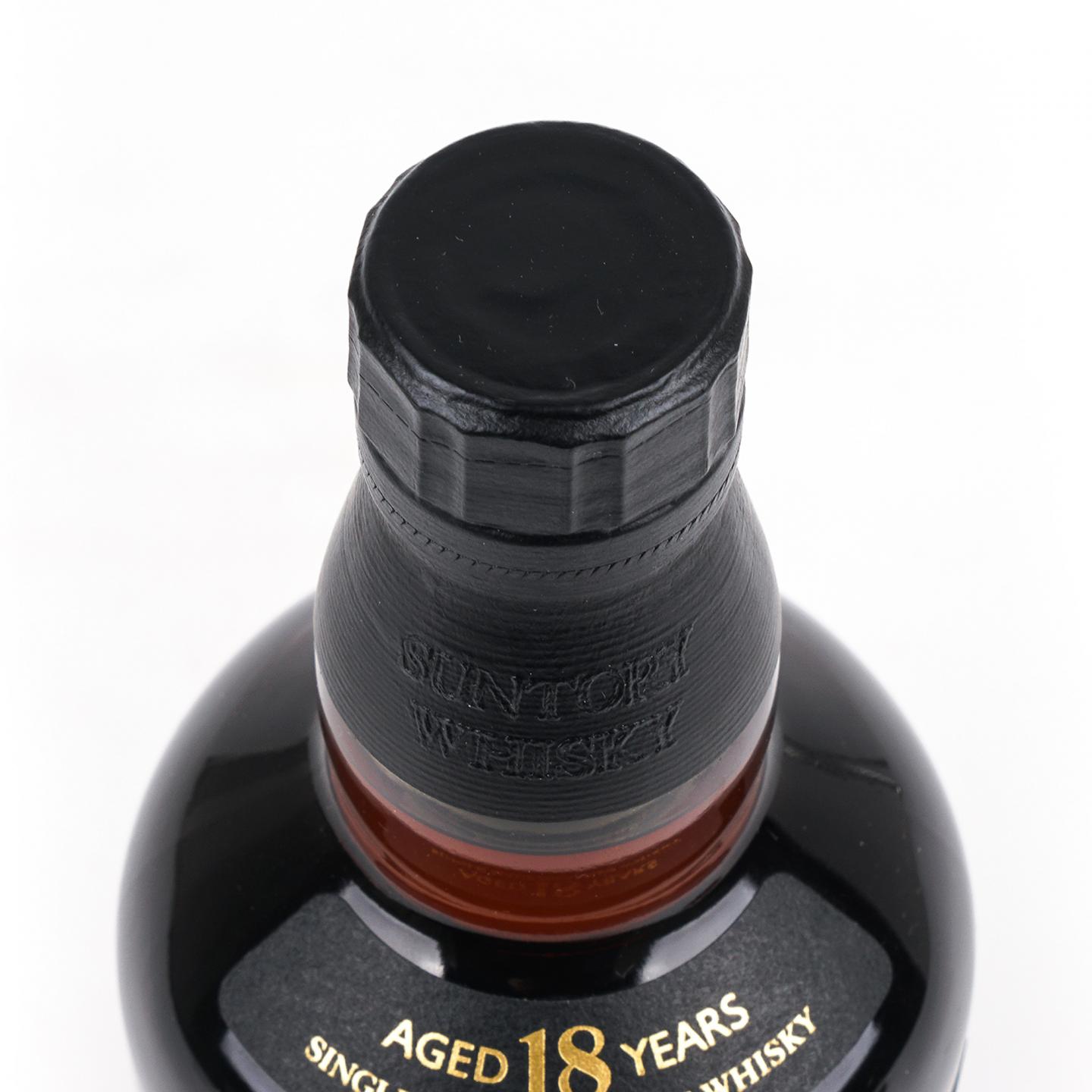 山崎 18年 金字黑标 single malt 700ml