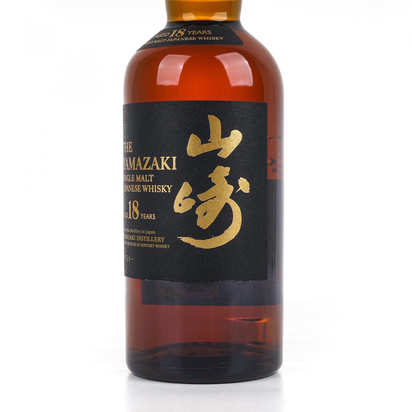 山崎 18年 金字黑标 single malt 700ml