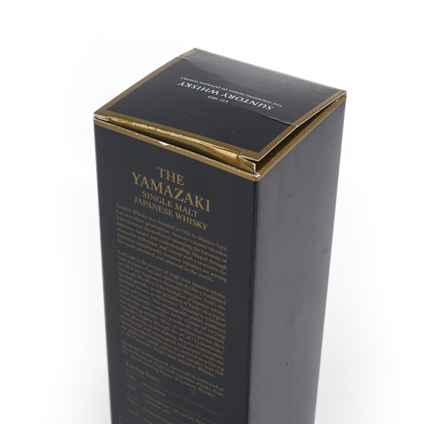 山崎 18年 金字黑标 single malt 700ml