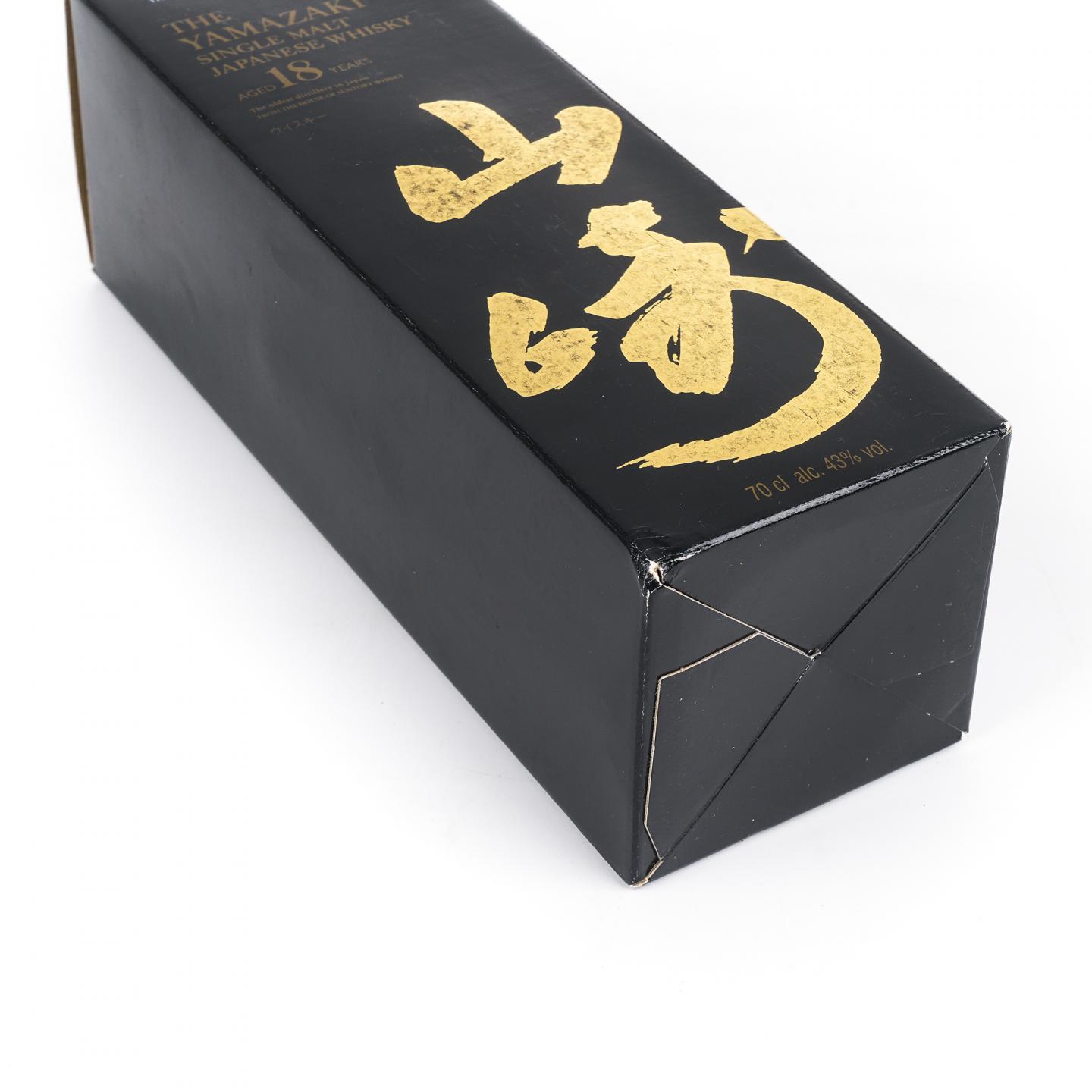 山崎 18年 金字黑标 single malt 43%Vol.