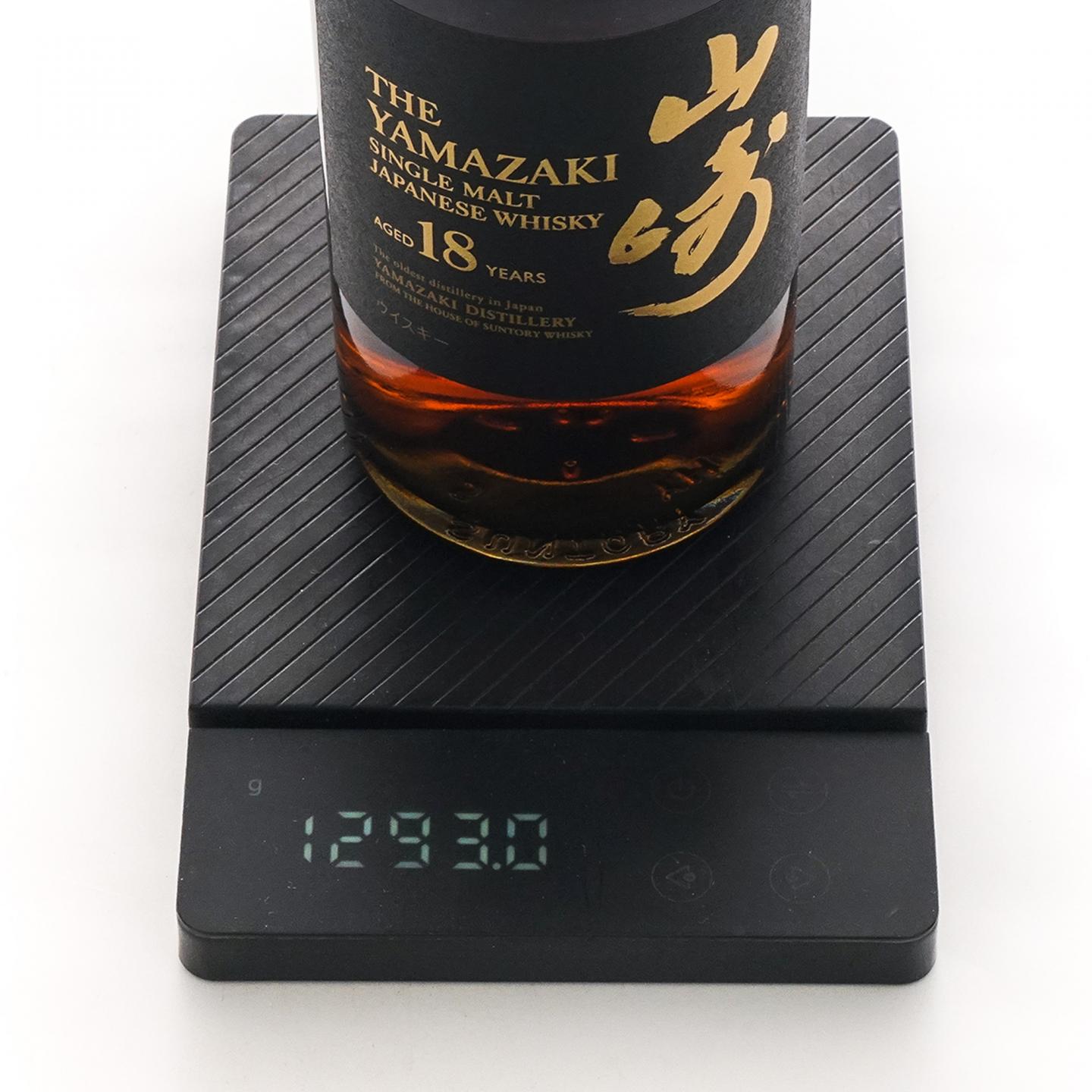山崎 18年 金字黑标 single malt 43%Vol.