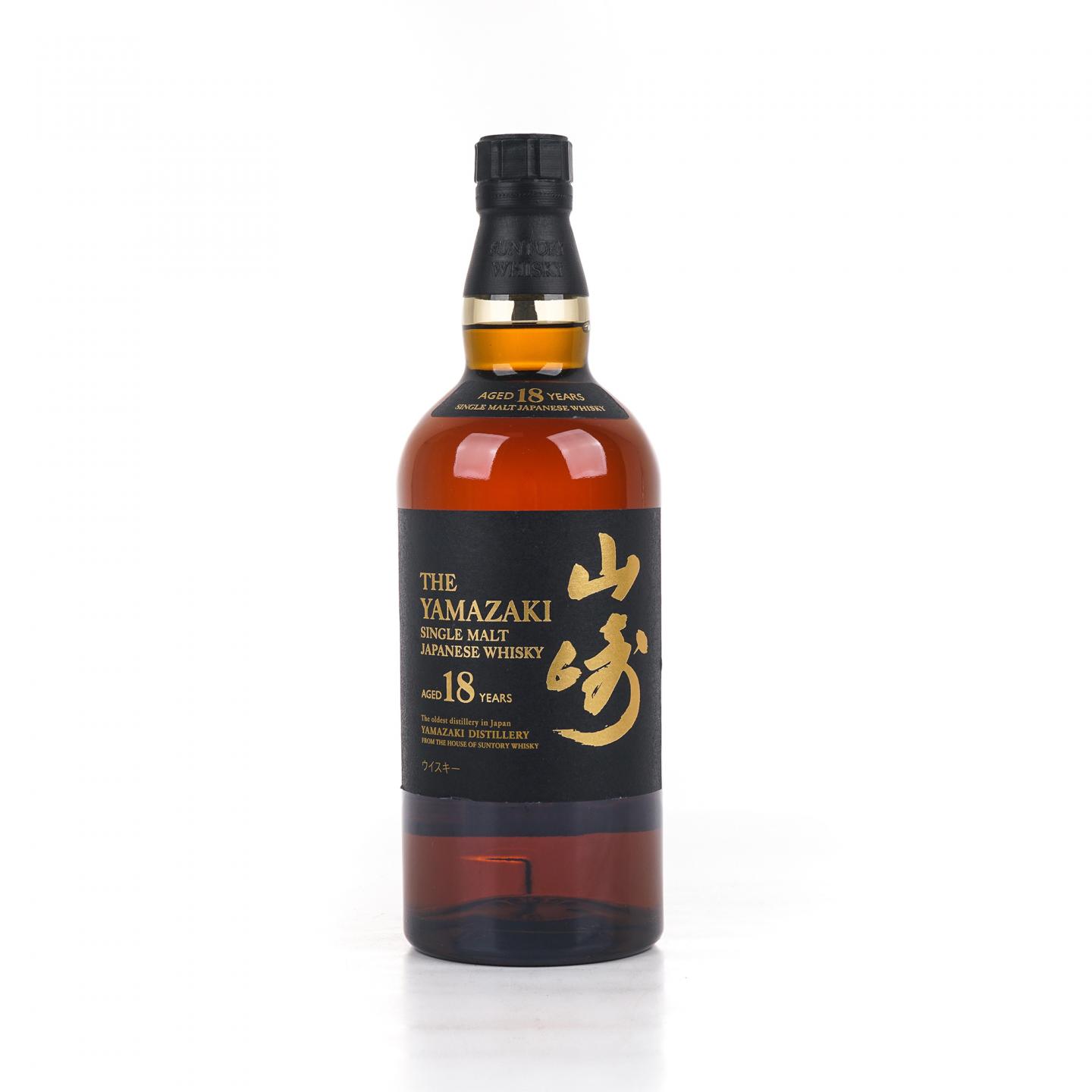 山崎 18年 金字黑标 700ml