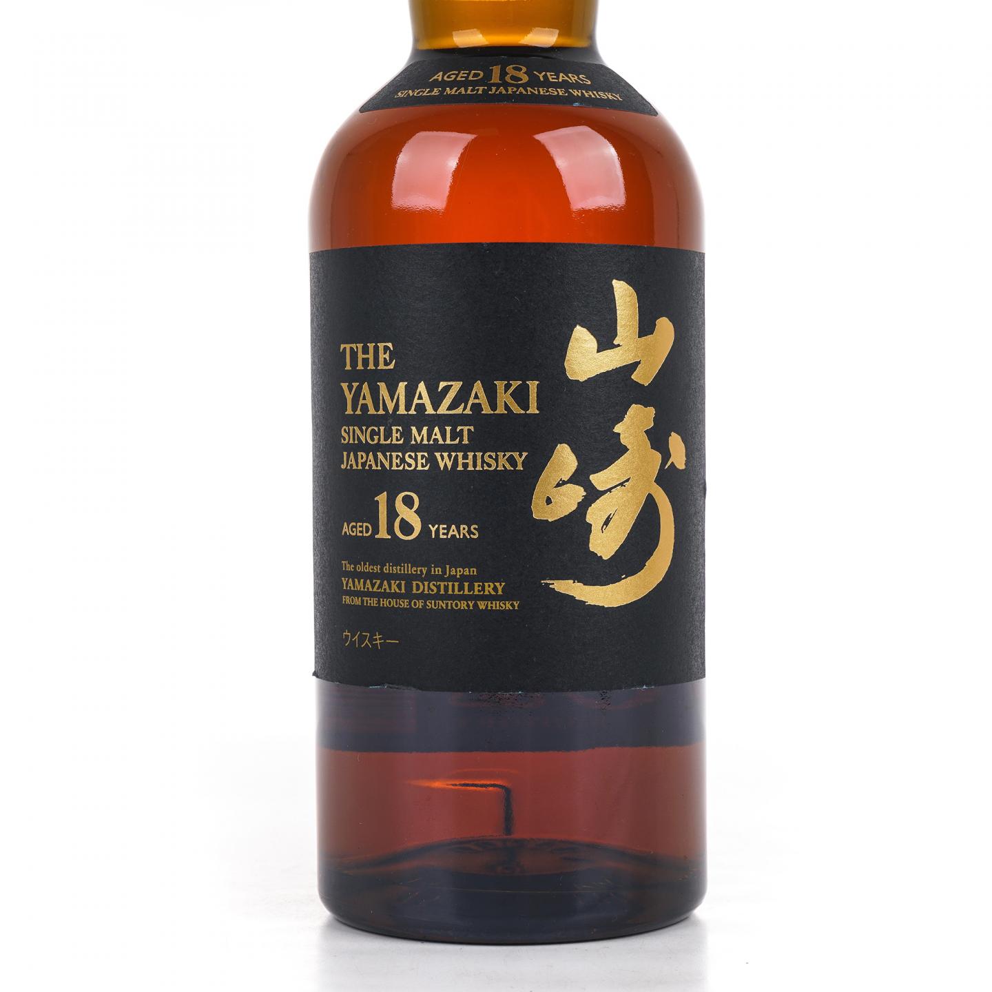 山崎 18年 金字黑标 700ml