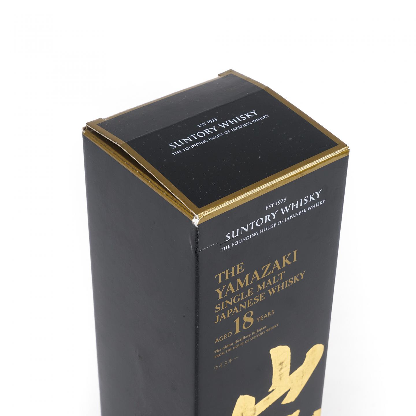 山崎 18年 金字黑标 700ml