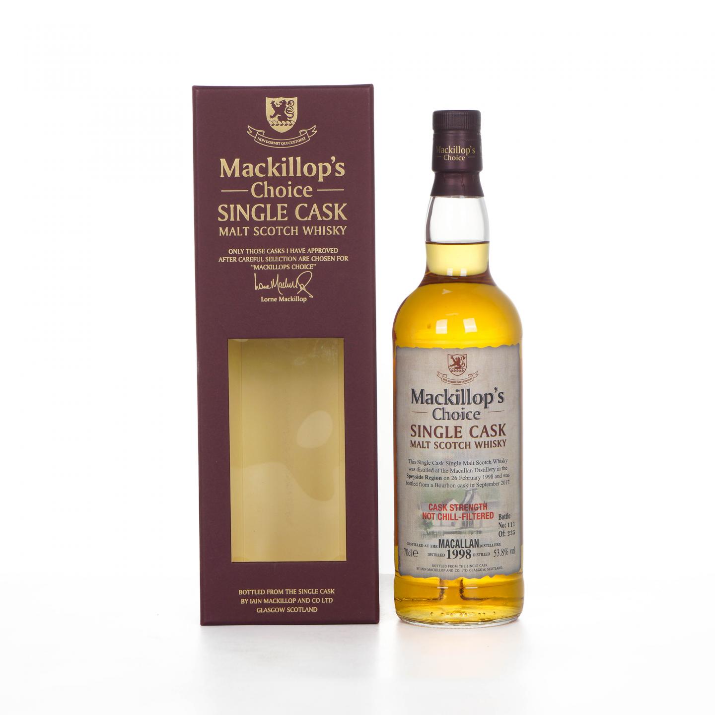 Macallan 麦卡伦 1998-2017 McC单桶