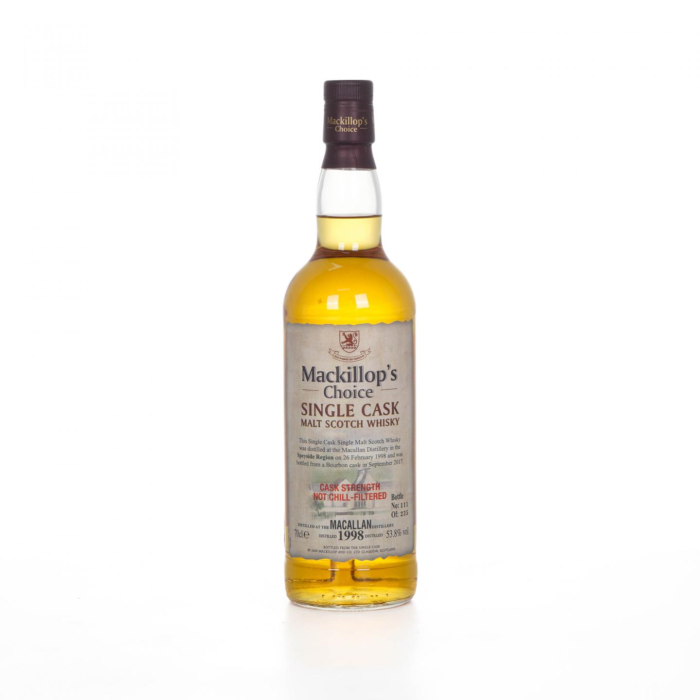 Macallan 麦卡伦 1998-2017 McC单桶