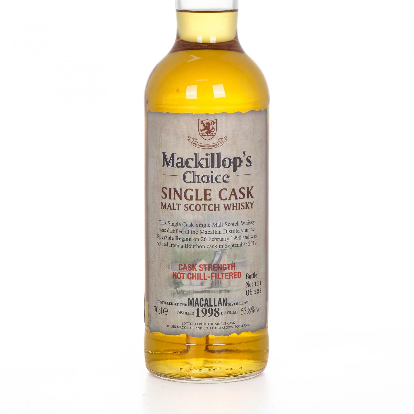 Macallan 麦卡伦 1998-2017 McC单桶