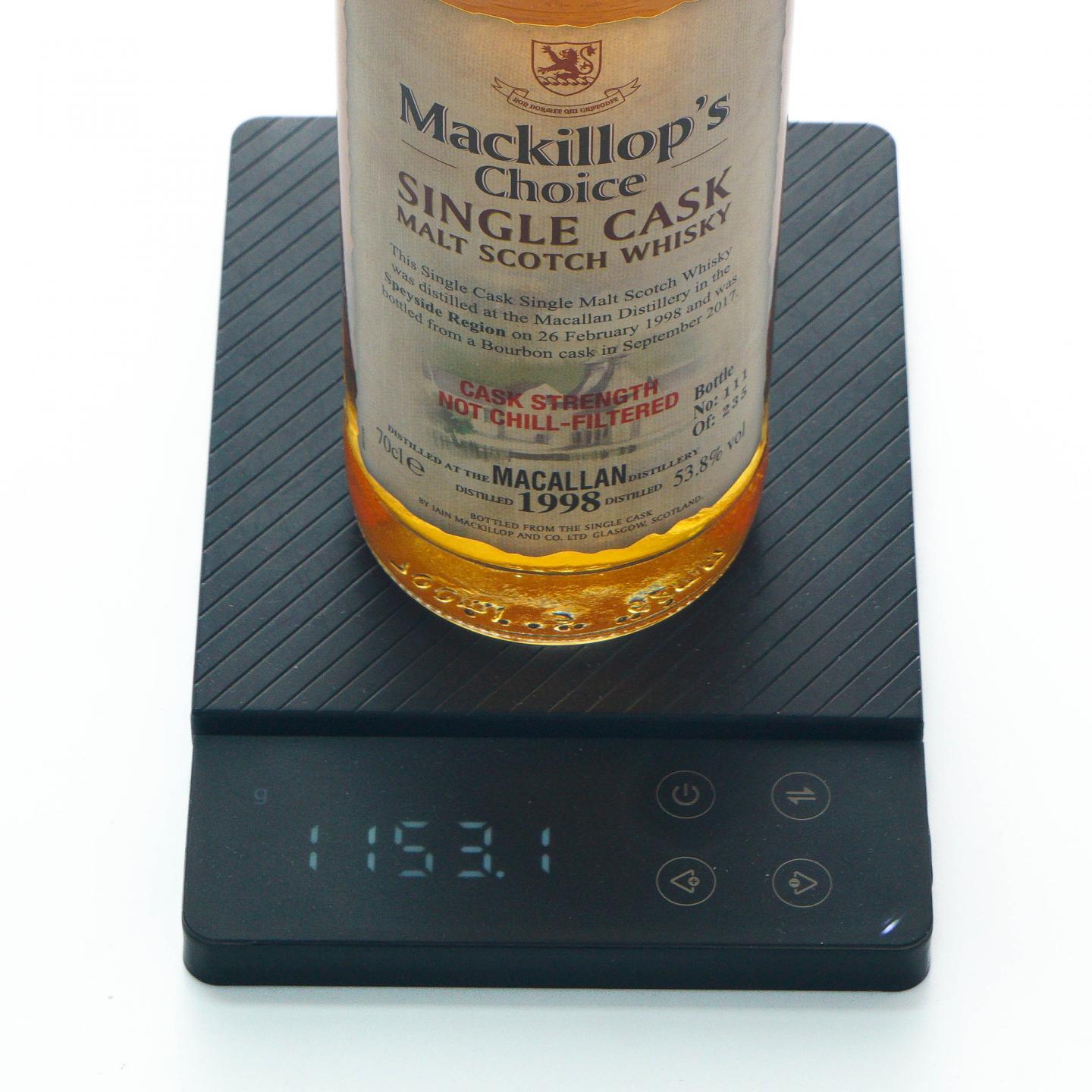 Macallan 麦卡伦 1998-2017 McC单桶