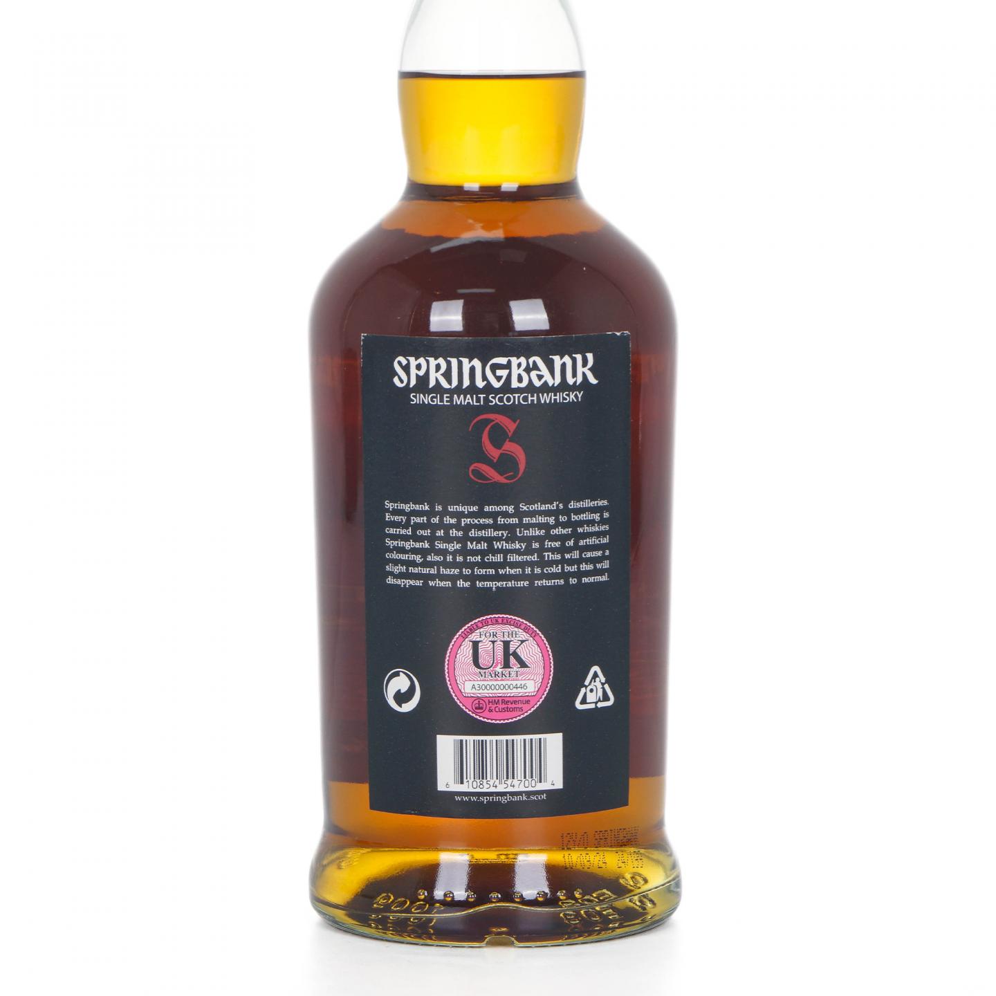 Springbank 云顶 12年 2024 桶强 56.2%Vol.
