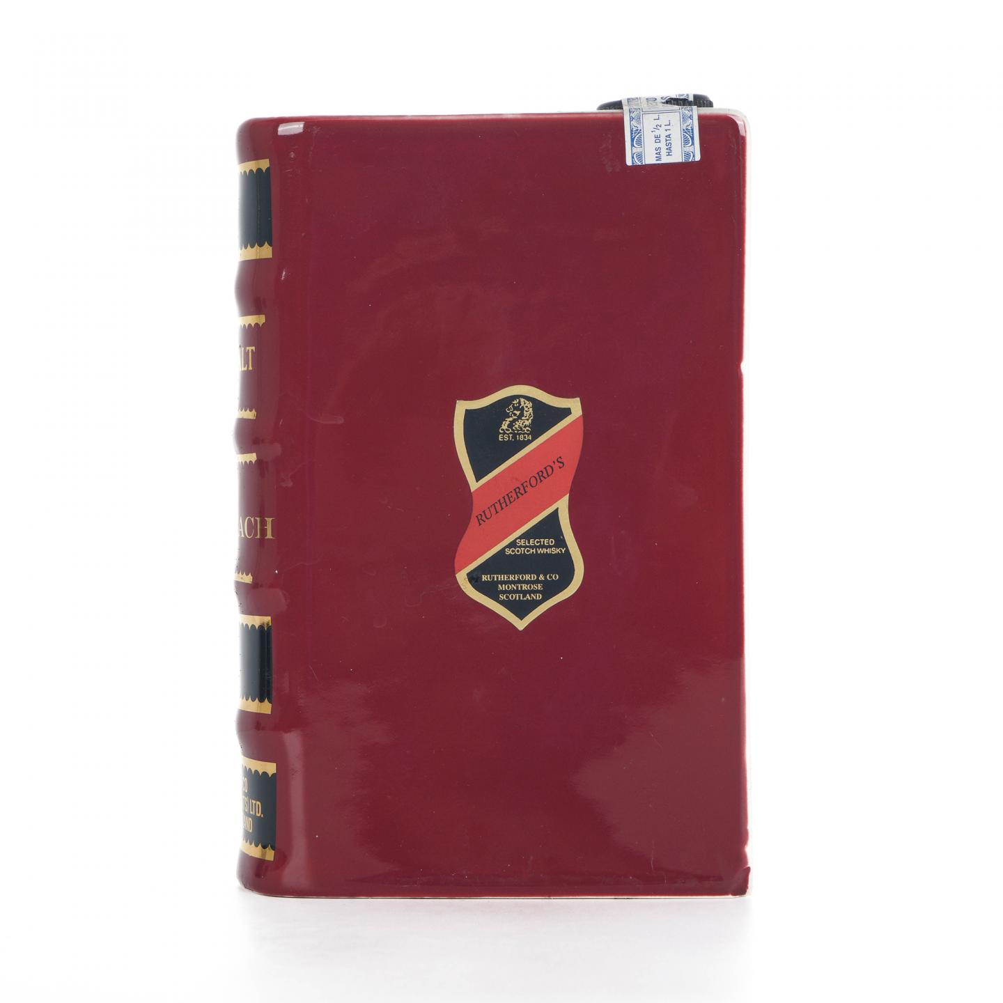 Balmenach 巴门纳克 红陶瓷书 Rutherford & Co