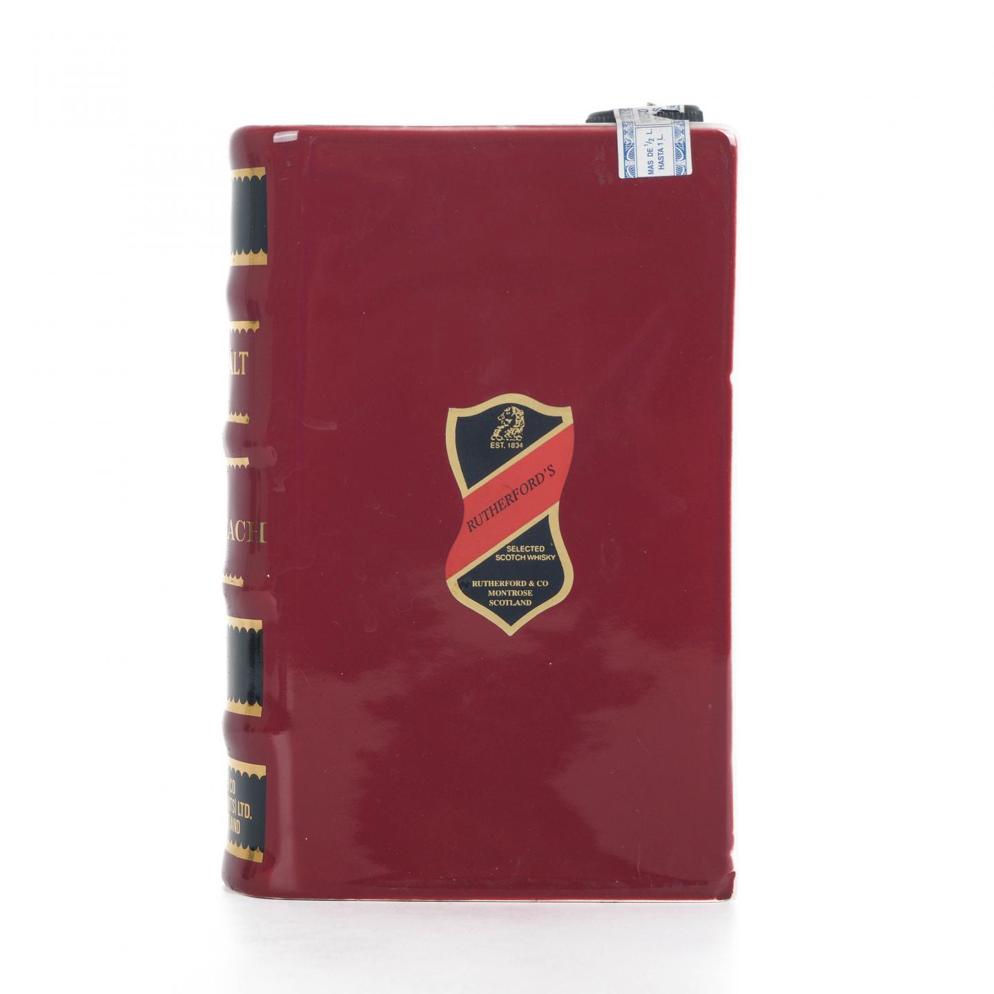 Balmenach 巴门纳克 红陶瓷书 Rutherford & Co