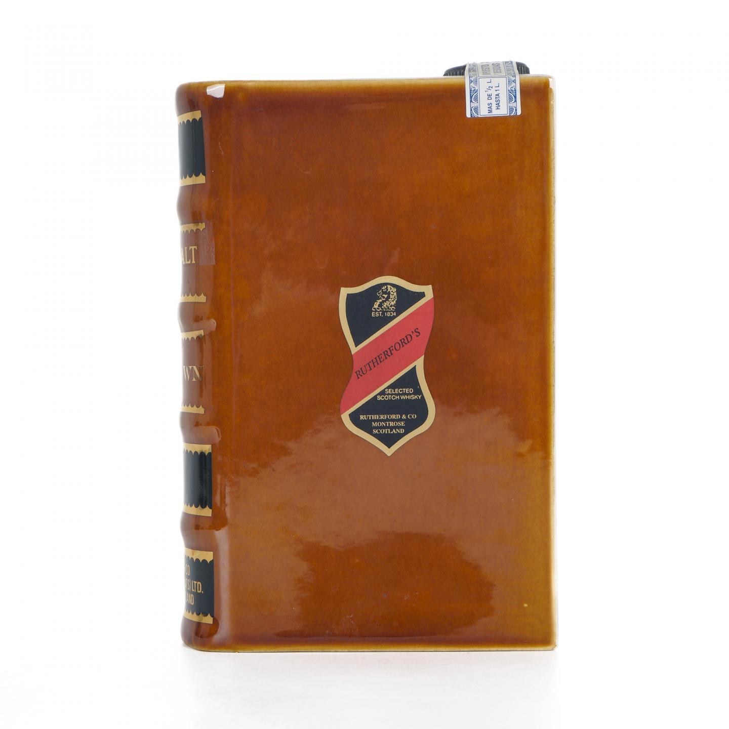 Dufftown 达夫镇 橙陶瓷书 Rutherford & Co