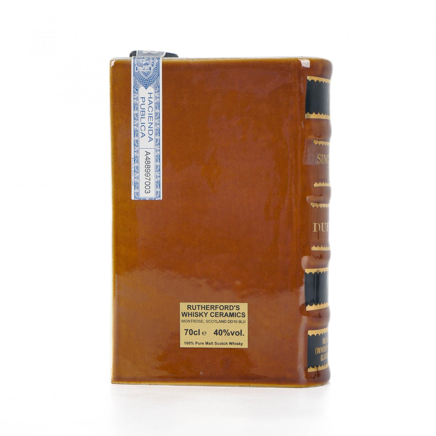 Dufftown 达夫镇 橙陶瓷书 Rutherford & Co