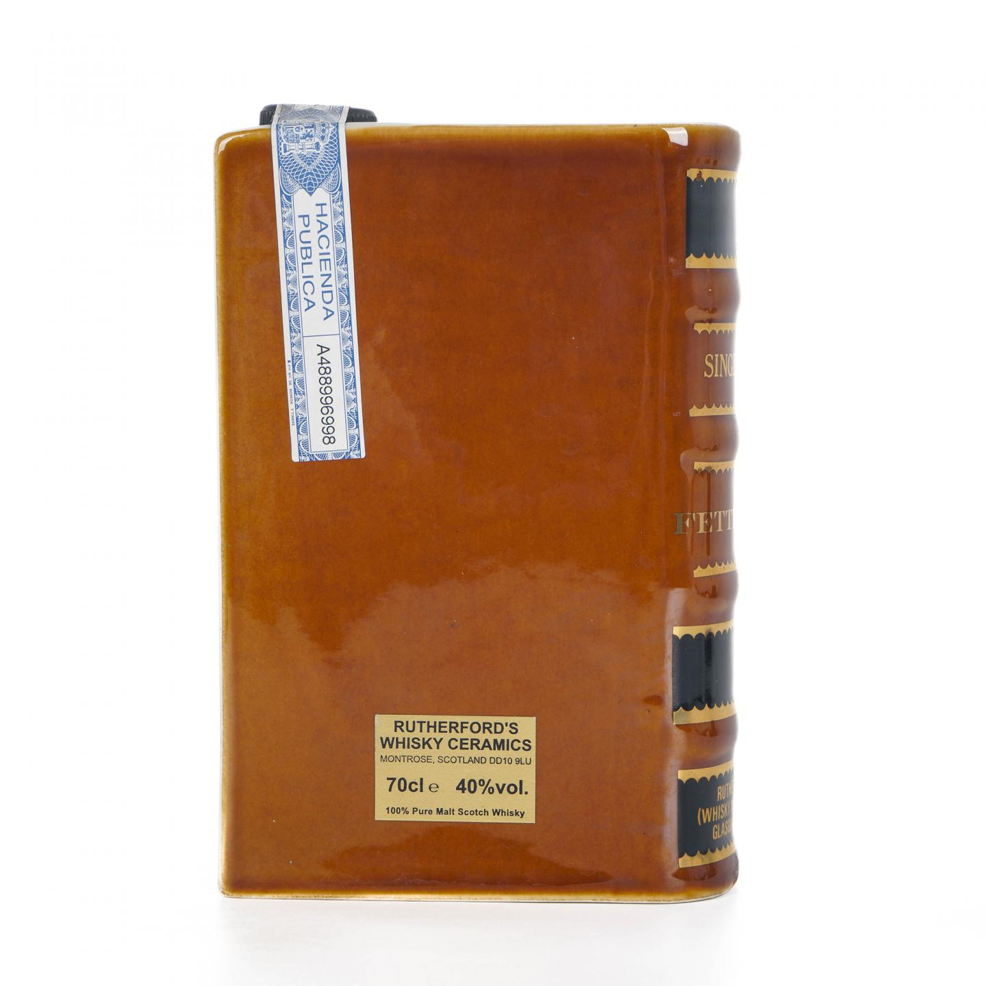 Fettercairn 费特凯恩 橙陶瓷书 Rutherford & Co