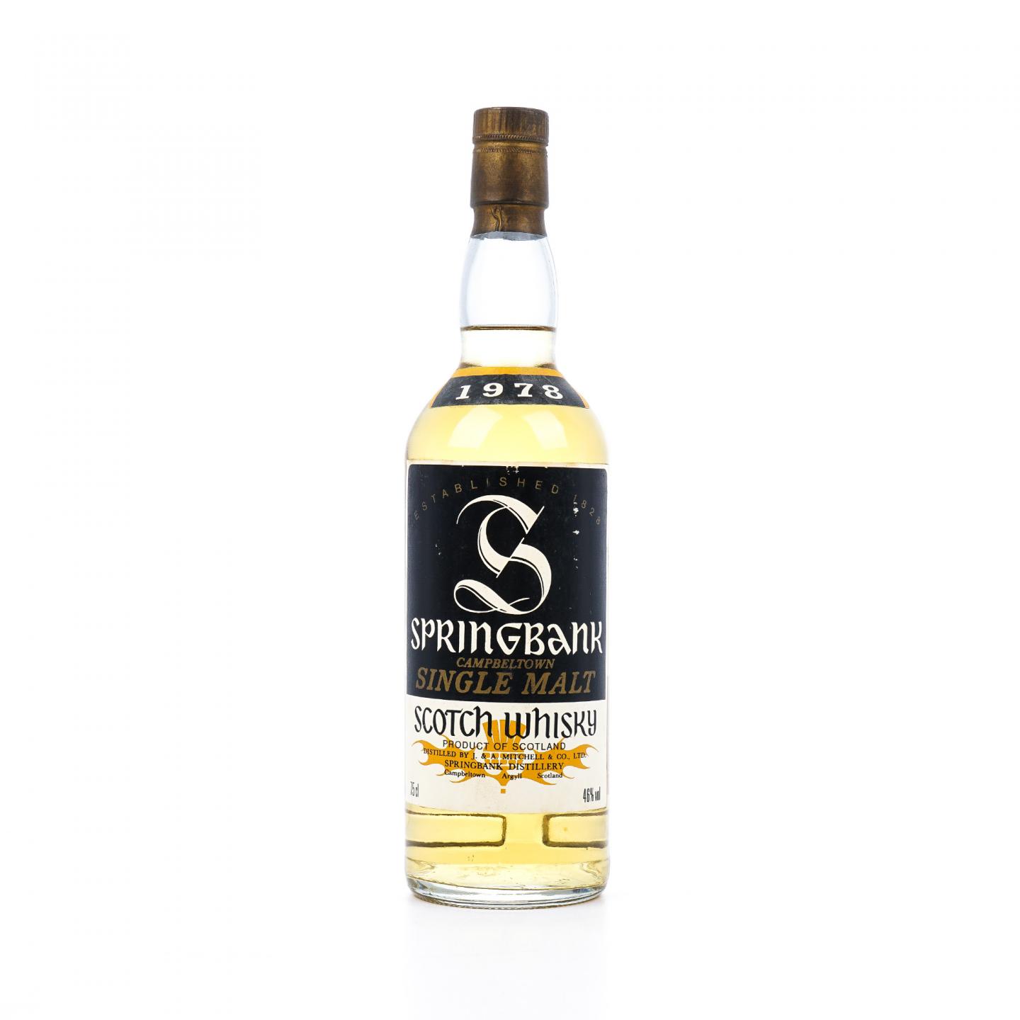 Springbank 云顶 1978 黄蓟叶 750ml