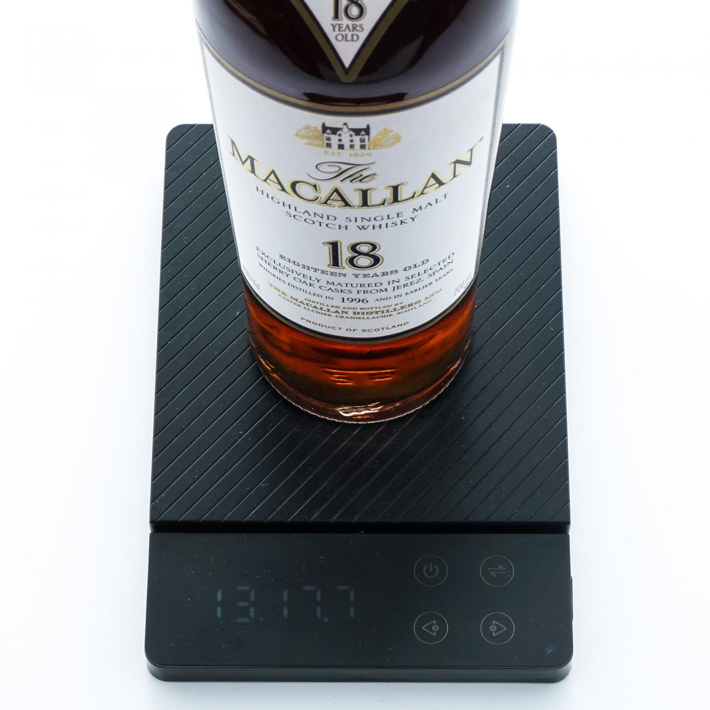Macallan 麦卡伦 18年 1996 雪莉桶 700ml