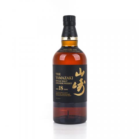 山崎 18年 金字黑标 single malt