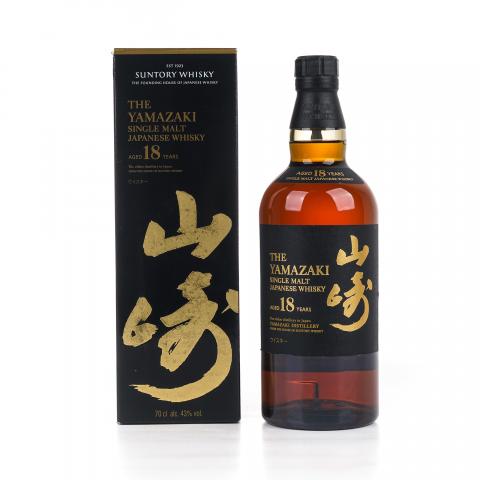 山崎 18年 金字黑标 700ml