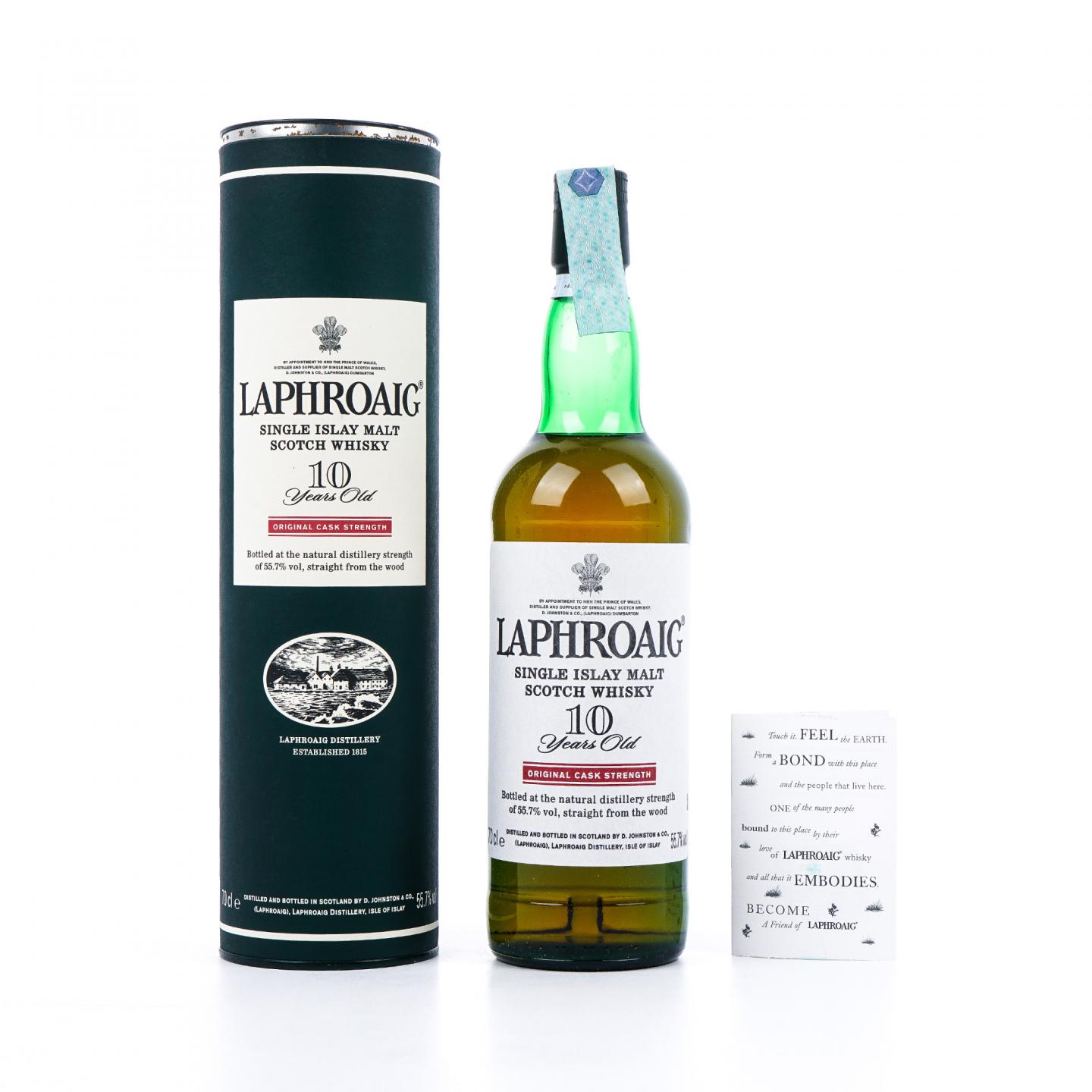 Laphroaig 拉弗格 10年 桶强 小红标 55.7%vol.