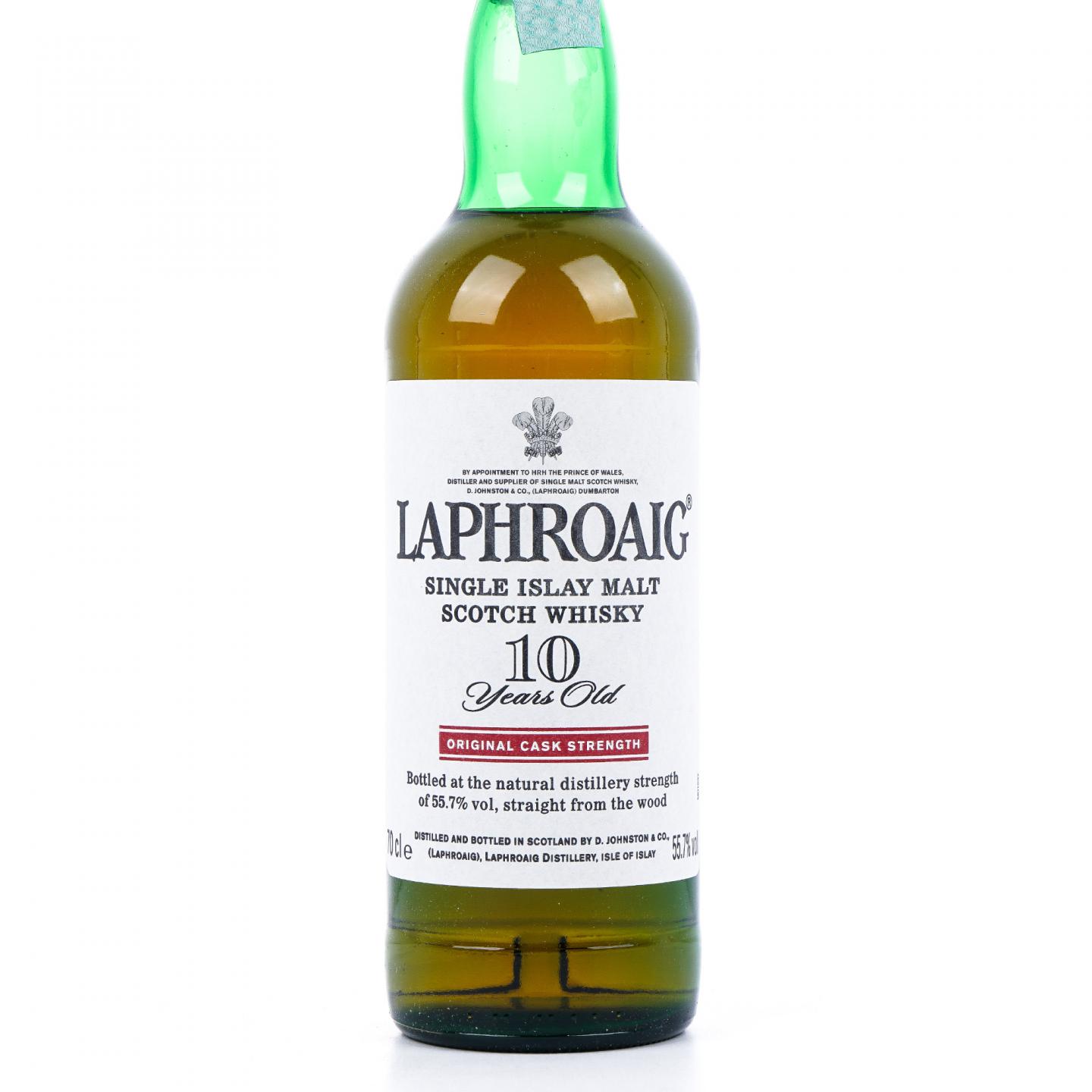 Laphroaig 拉弗格 10年 桶强 小红标 55.7%vol.