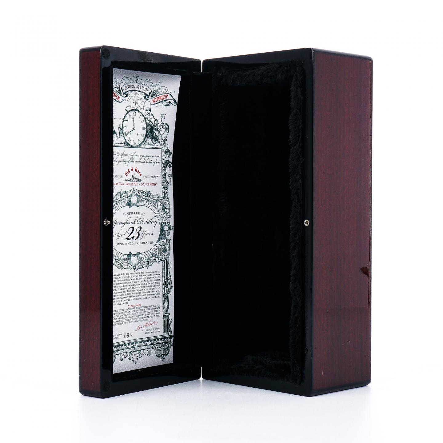 Springbank 云顶 23年 1995-2019 雪莉单桶 HL Old & Rare