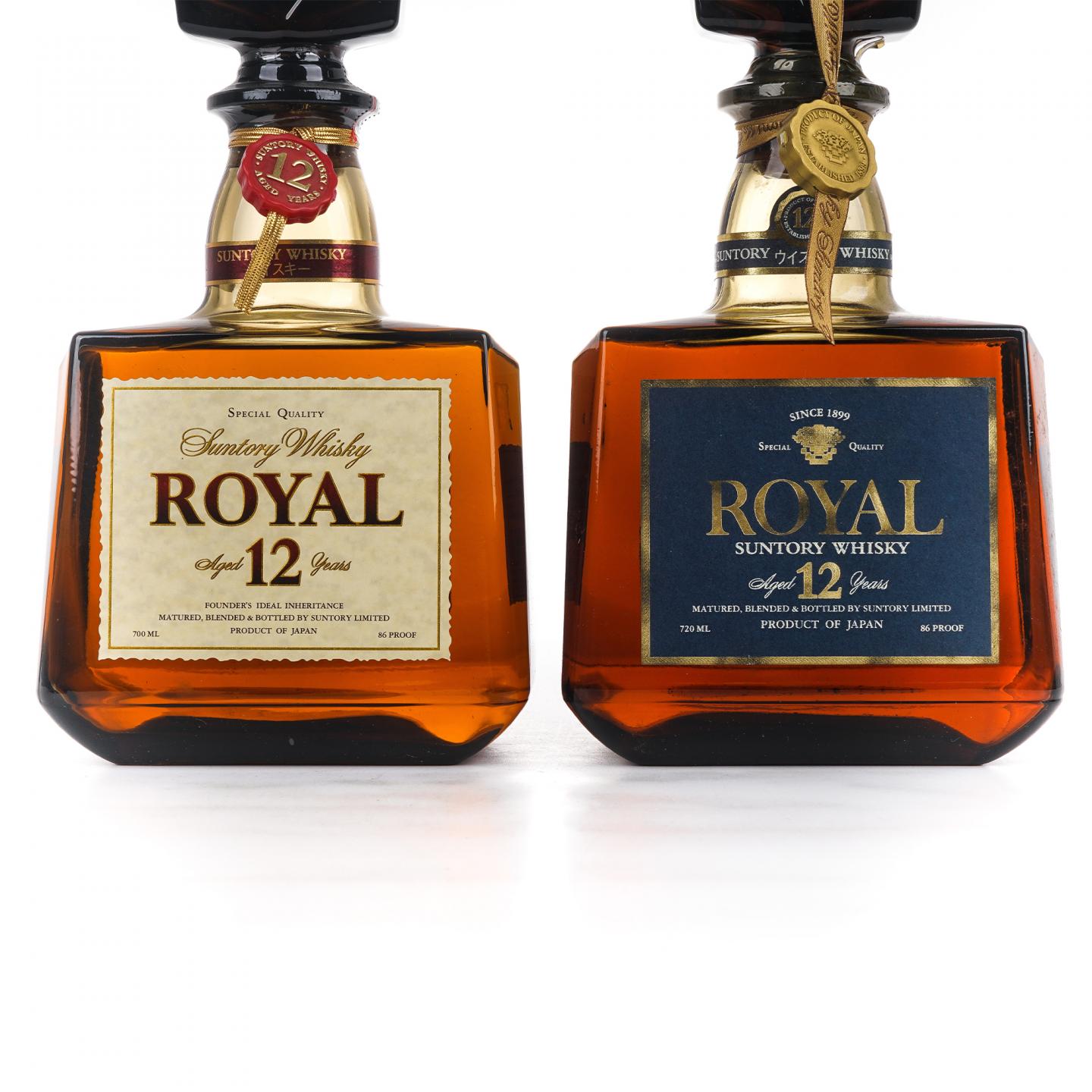 三得利 Royal 12年 调和 700ml+720ml
