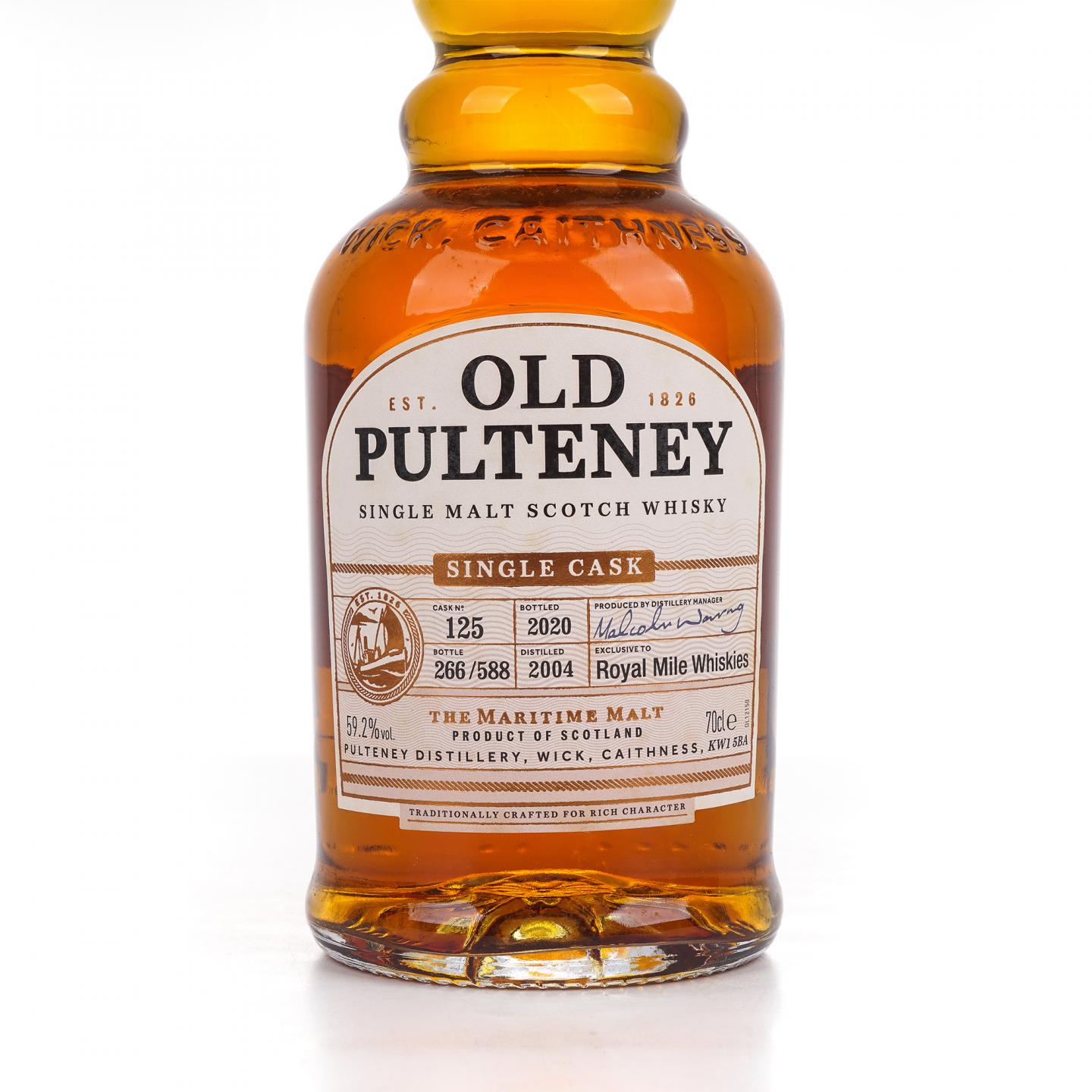 Old Pulteney 老富特尼 2004-2020 单桶#125