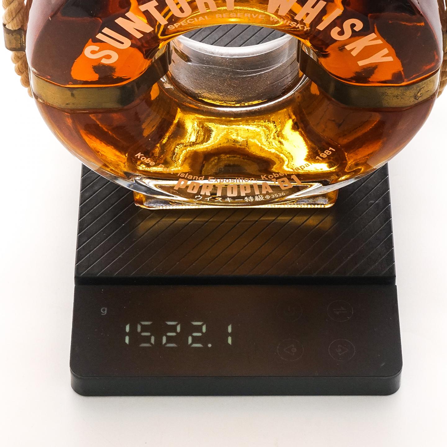 三得利 1981神户港博览会限定 救生圈 特级