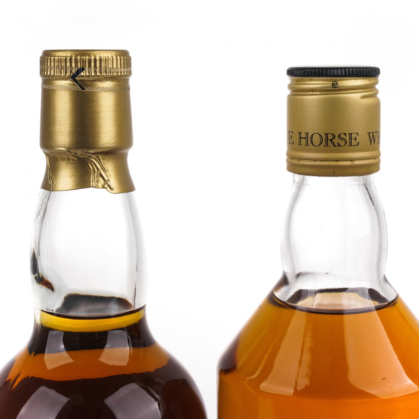 格兰纳里奇 25年 爱乌罕四骏图之超洱骢/白马 8年 700ml+750ml 2瓶组