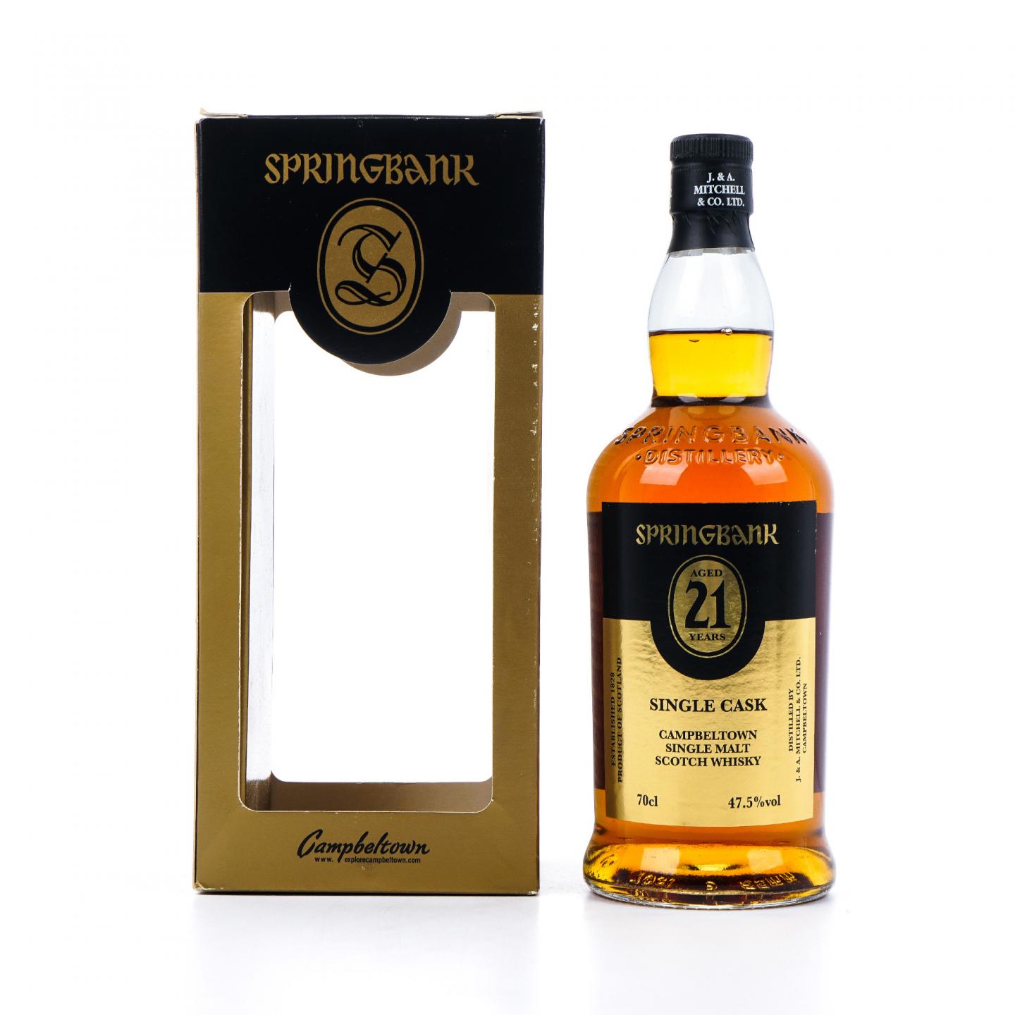 Springbank 云顶 21年 2016 单桶