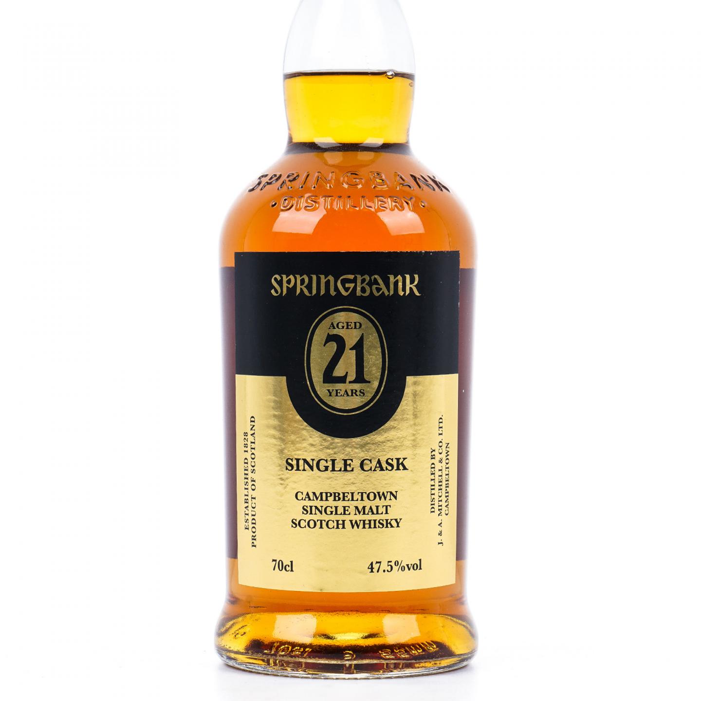 Springbank 云顶 21年 2016 单桶