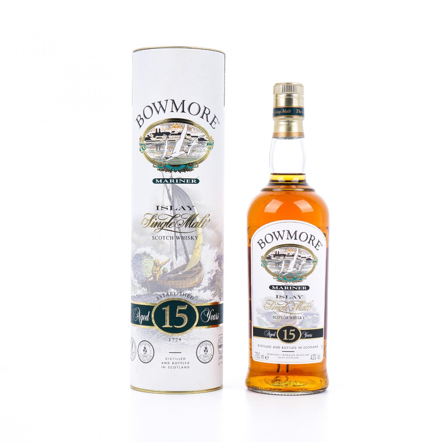 Bowmore 波摩 15年 Mariner 海鸥标