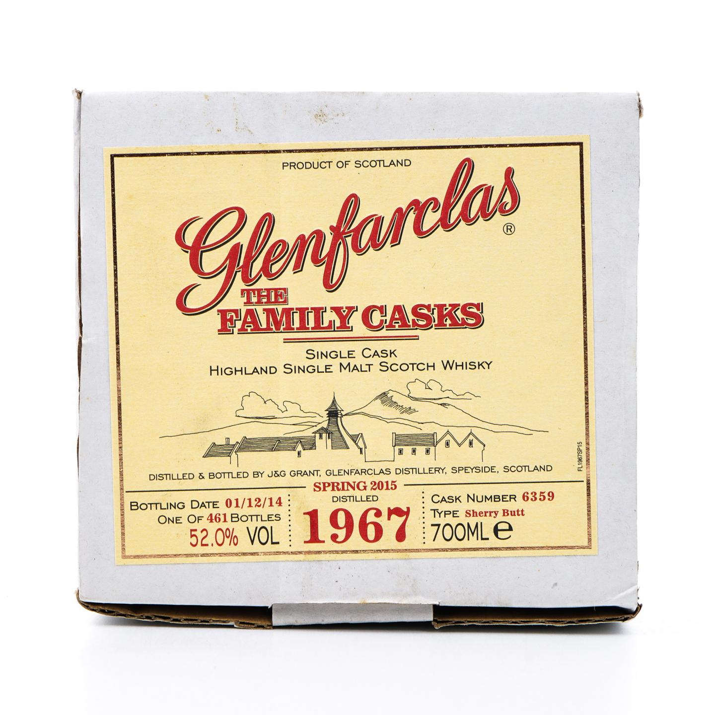 Glenfarclas 格兰花格 1967-2014 家族桶#6359