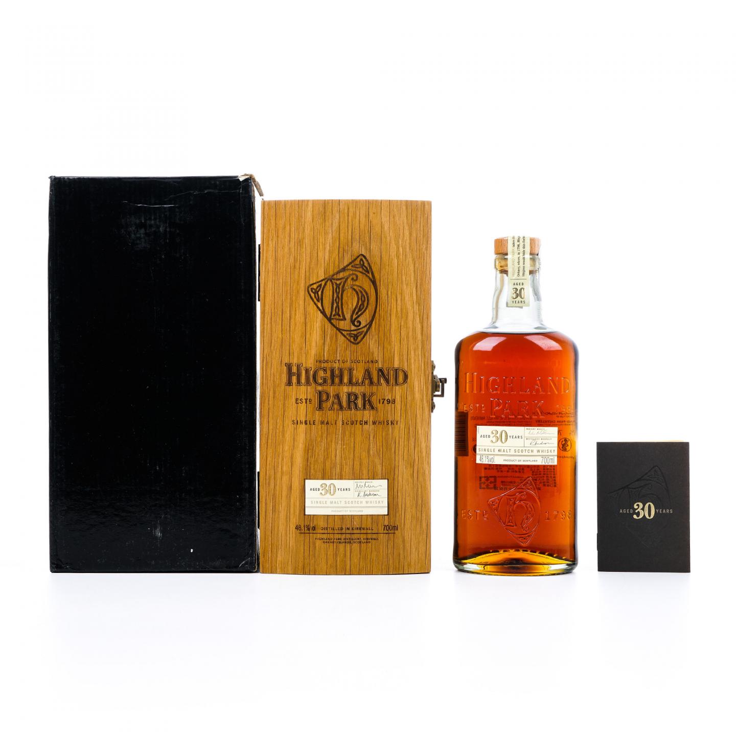 Highland Park 高原骑士 30年 木盒 48.1%