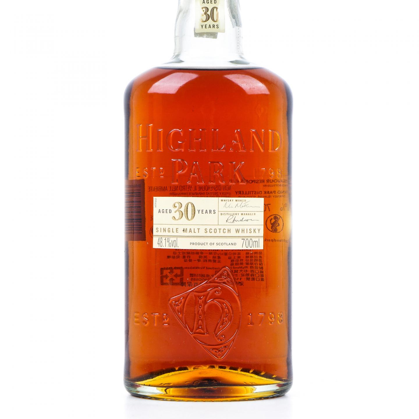 Highland Park 高原骑士 30年 木盒 48.1%