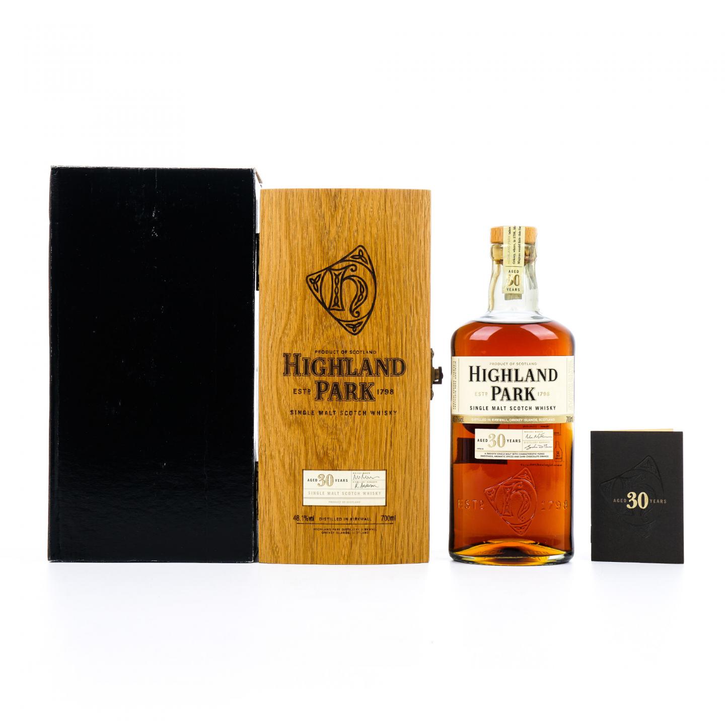 Highland Park 高原骑士 30年 木盒 非原盒