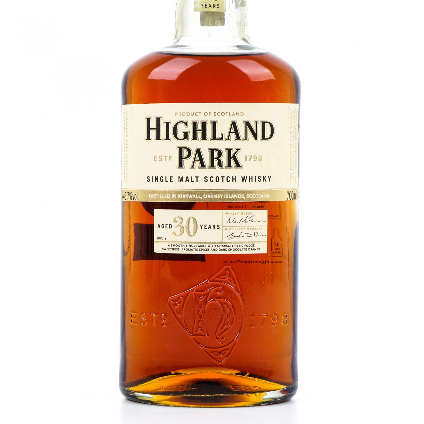 Highland Park 高原骑士 30年 木盒 非原盒