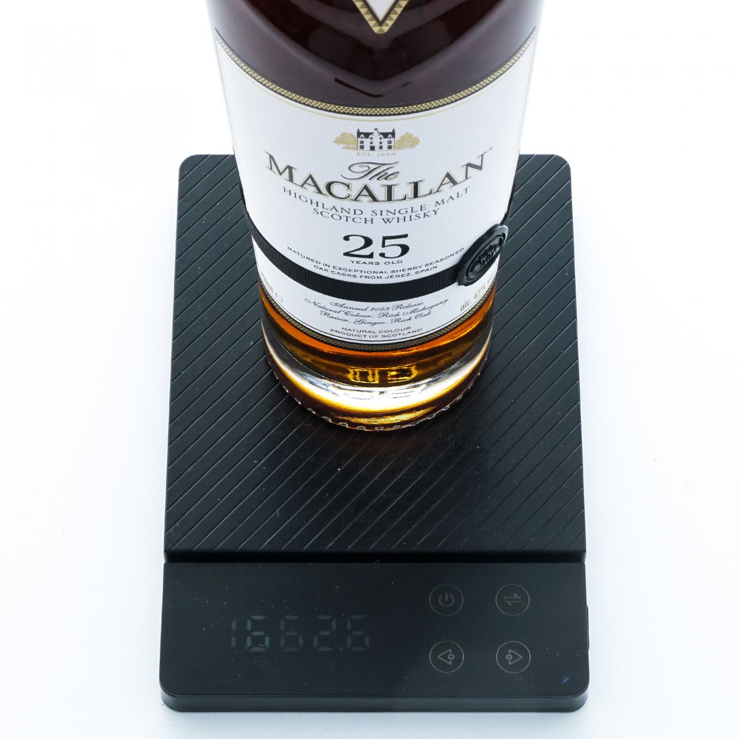 【附X光图】Macallan 麦卡伦 25年 2023 雪莉桶 黑腰带 木礼盒