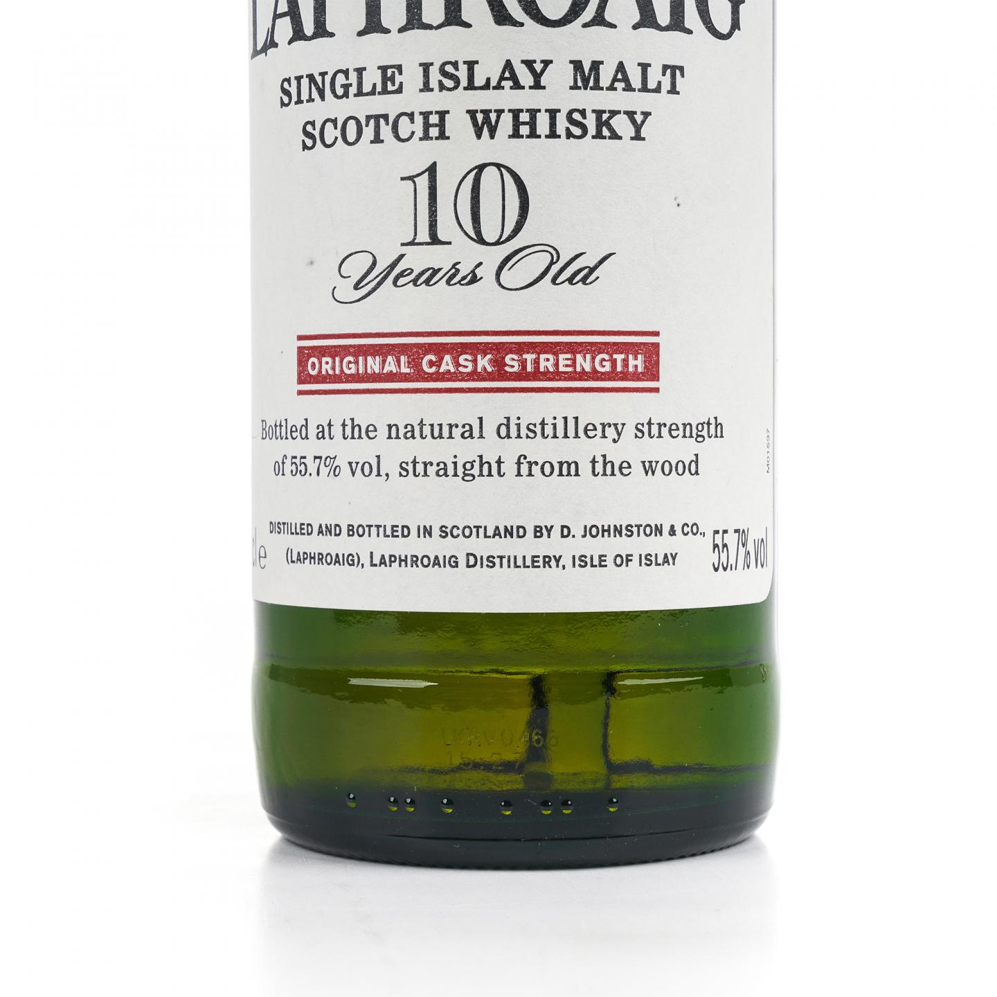 Laphroaig 拉弗格 10年 桶强 小红标 55.7%vol. 700ml