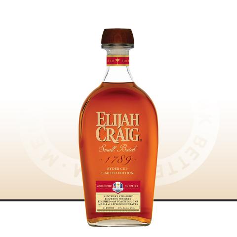 【莱德杯限定版】Elijah Craig 爱利加2025莱德杯限定版·纽约之灵 小批量波本威士忌