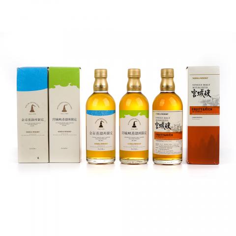 余市/宫城峡蒸馏所限定 500ml*3支组