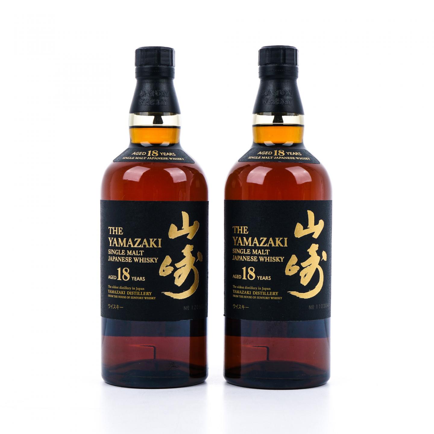 山崎 18年 金字黑标 700ml*2