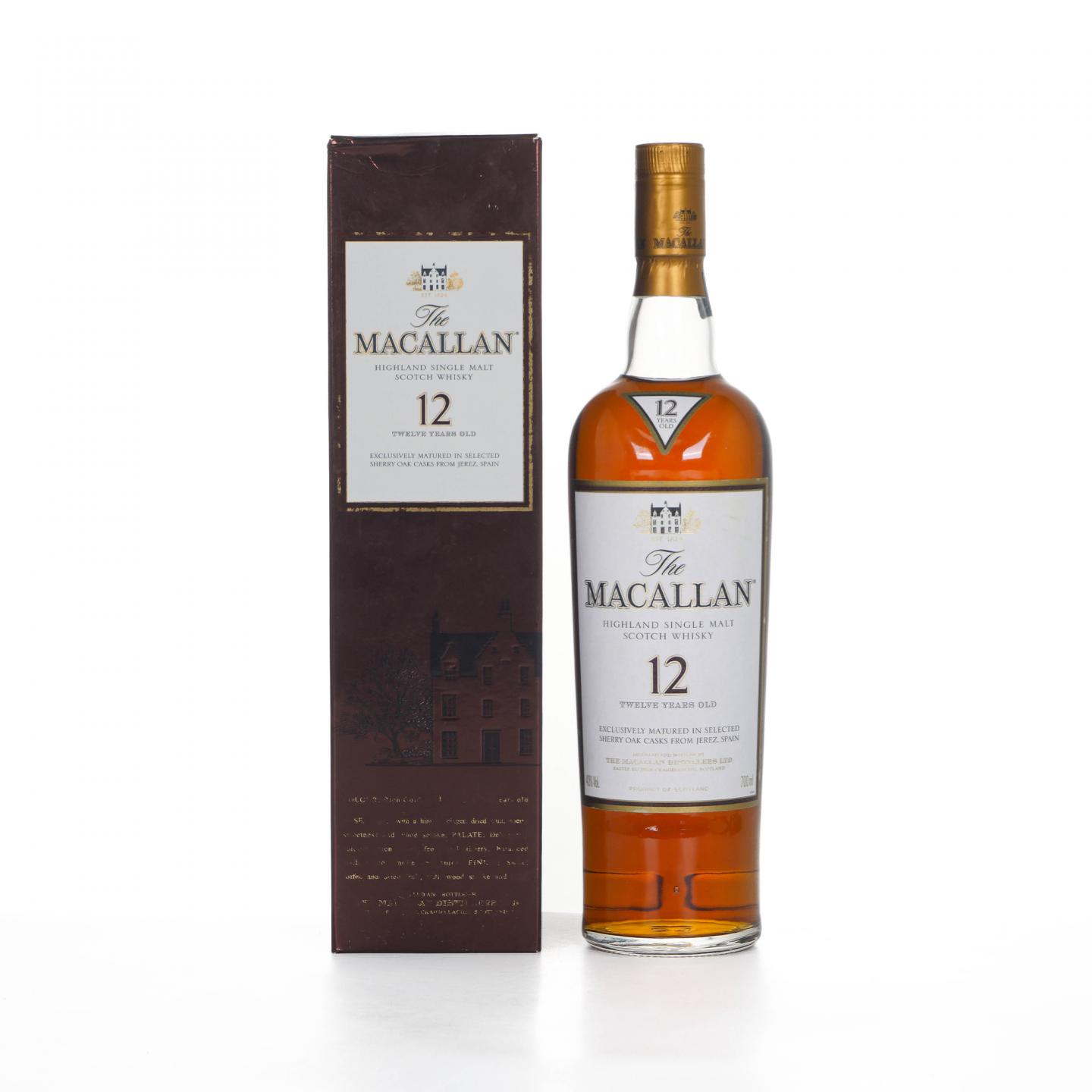 Macallan 麦卡伦 12年 雪莉桶 700ml